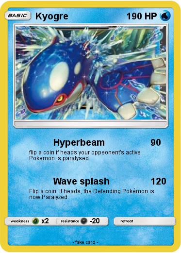 Pokemon Kyogre