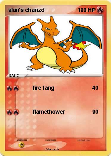 Pokemon alan's charizd