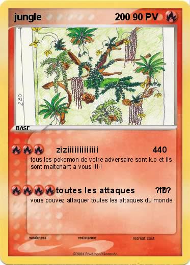 Pokemon jungle                            200