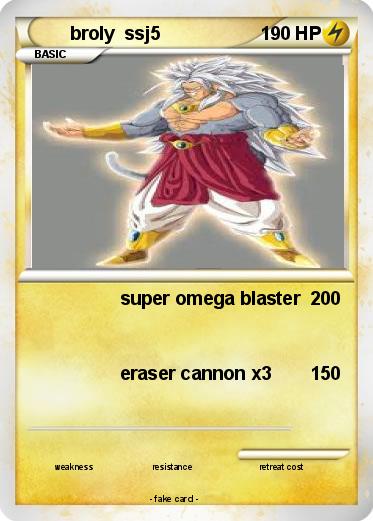 Pokemon broly  ssj5