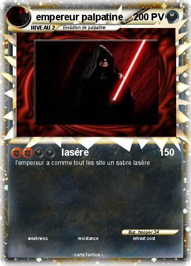 Pokemon empereur palpatine