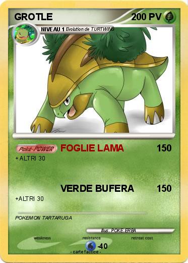 Pokemon GROTLE