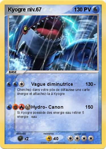 Pokemon Kyogre niv.67