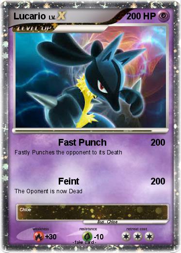 Pokemon Lucario