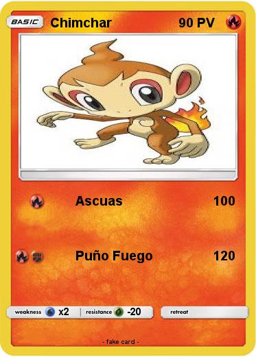 Pokemon Chimchar