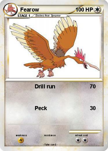 Pokemon Fearow