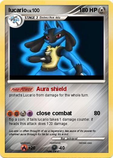 Pokemon lucario