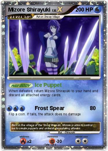 Pokemon Mizore Shirayuki