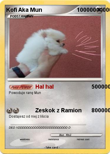 Pokemon Kofi Aka Mun