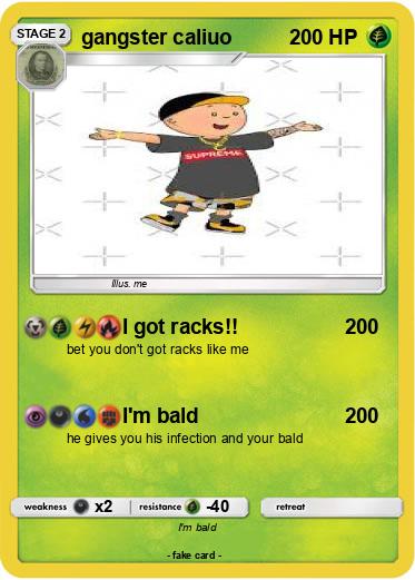 Pokemon gangster caliuo