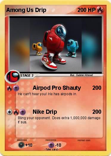 Pokemon Among Us Drip