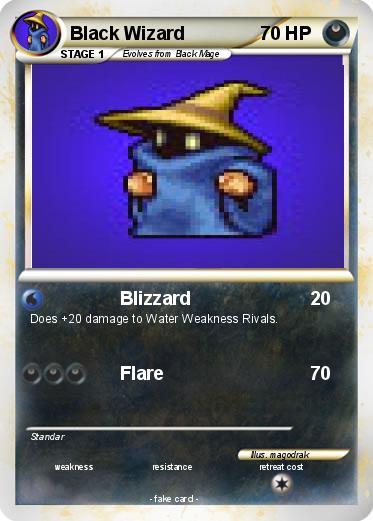 Pokemon Black Wizard