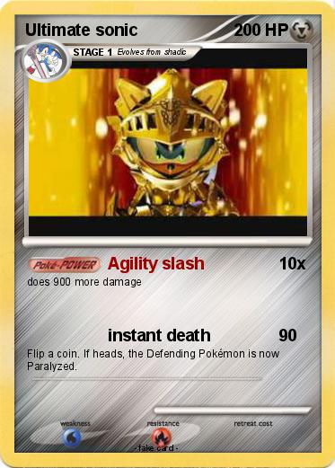Pokemon Ultimate sonic