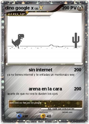 Pokemon dino google x