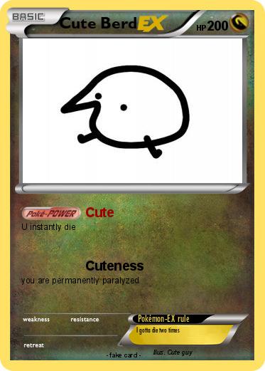 Pokemon Cute Berd