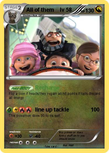 Pokemon All of them    lv 58