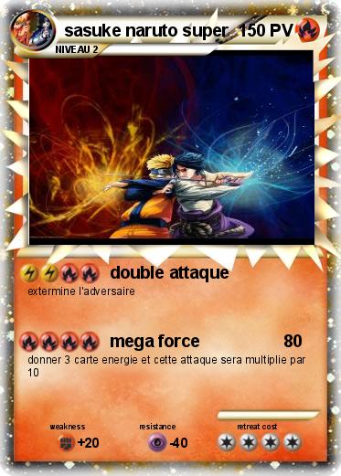 Pokemon sasuke naruto super
