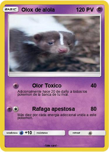 Pokemon Olox de alola