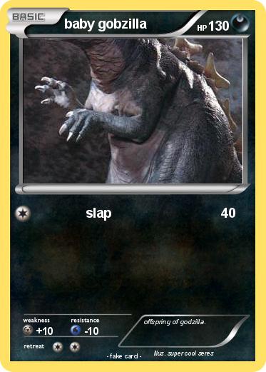 Pokemon baby gobzilla