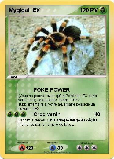 Pokemon Mygigal  EX