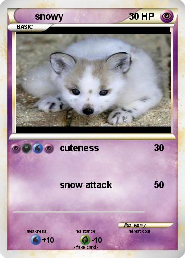 Pokemon snowy