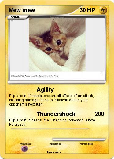 Pokemon Mew mew