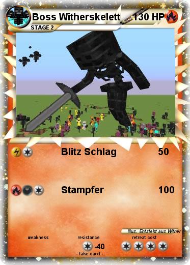 Pokemon Boss Witherskelett