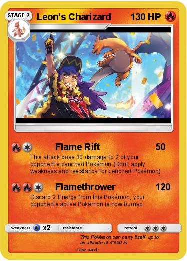 Pokemon Leon's Charizard