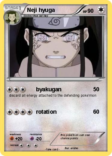 Pokemon Neji hyuga