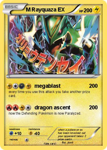 Pokemon M Rayquaza EX