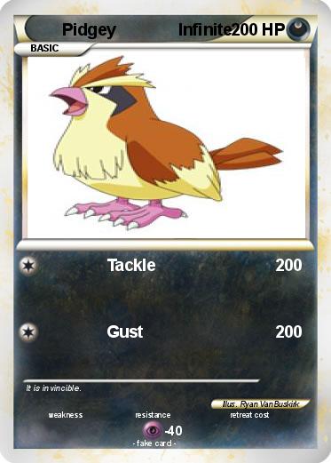 Pokemon Pidgey              Infinite
