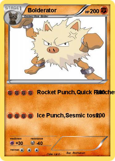 Pokemon Bolderator