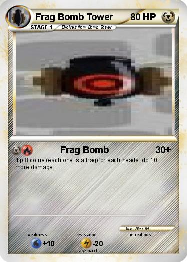 Pokemon Frag Bomb Tower