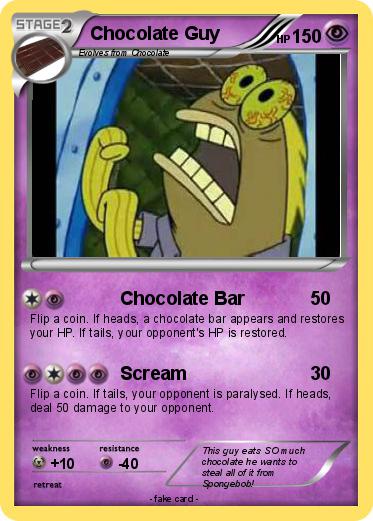 Pokemon Chocolate Guy