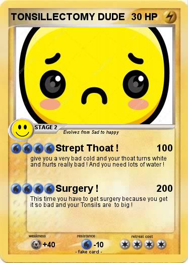 Pokemon TONSILLECTOMY DUDE