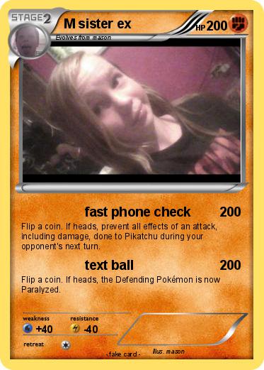 Pokemon M sister ex