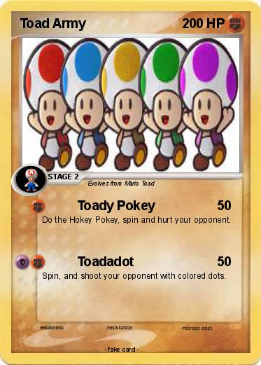 Pokemon Toad Army
