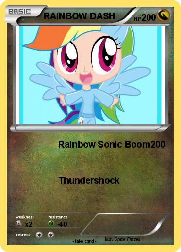 Pokemon RAINBOW DASH