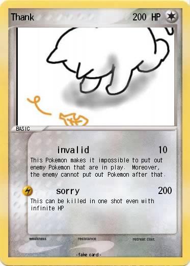 Pokemon Thank