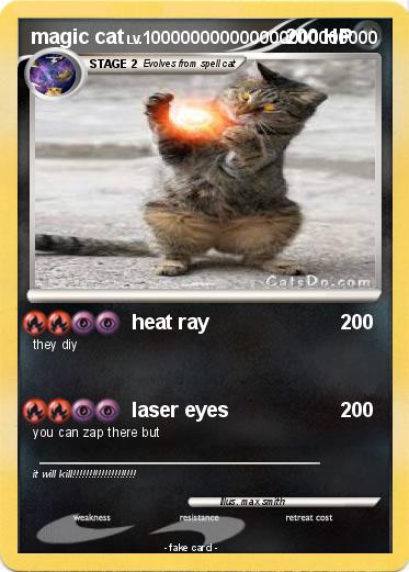 Pokemon magic cat