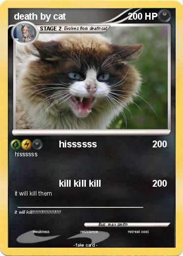 Pokemon death by cat