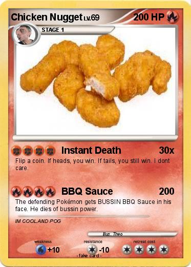 Pokemon Chicken Nugget