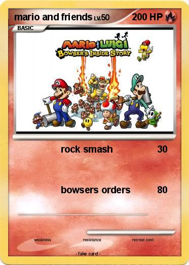 Pokemon mario and friends