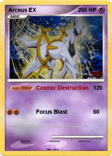 Pokemon Arceus EX
