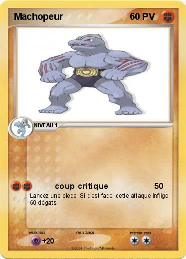 Pokemon Machopeur