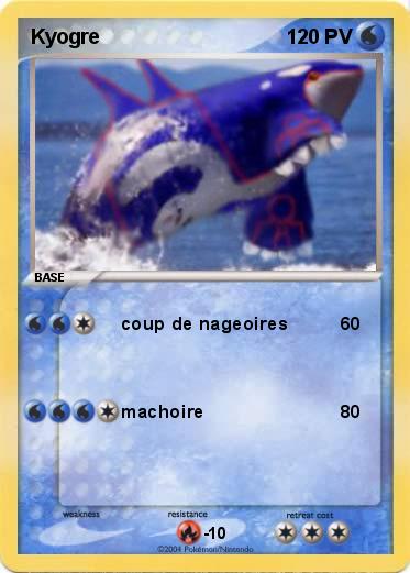 Pokemon Kyogre