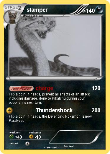 Pokemon stamper