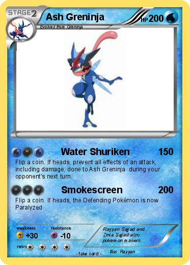 Pokemon Ash Greninja