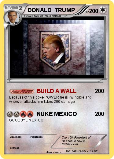Pokemon DONALD  TRUMP