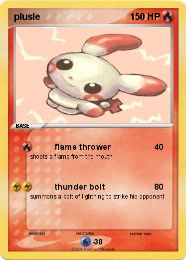 Pokemon plusle